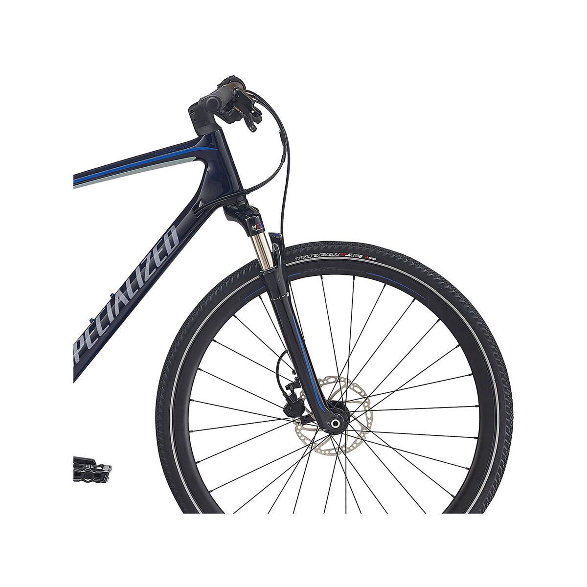 Specialized Crosstrail Expert Carbon, blue tint/baby blue/nordic red - Bild 5