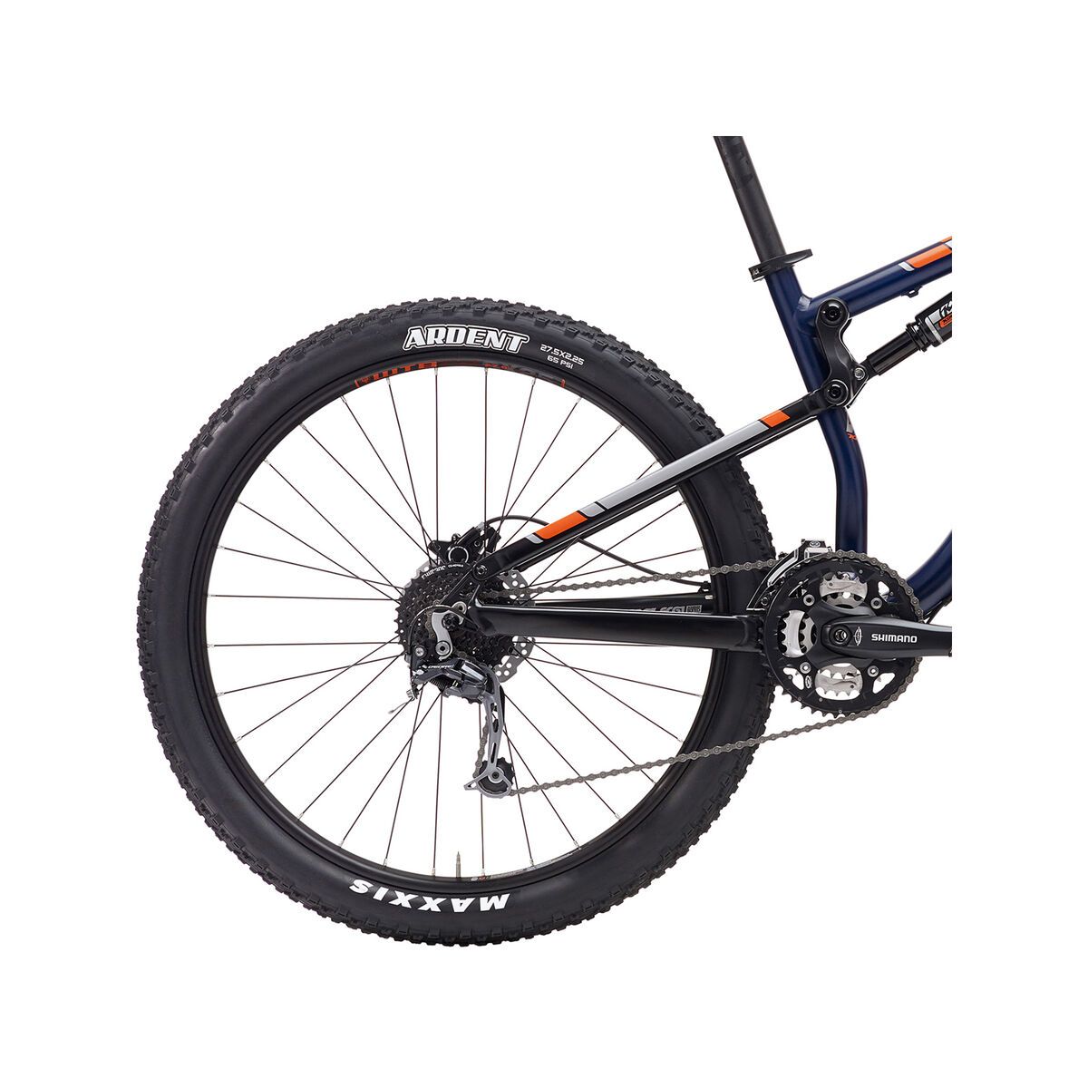 Kona Precept 120, matt navy/silver/orange - Bild 4