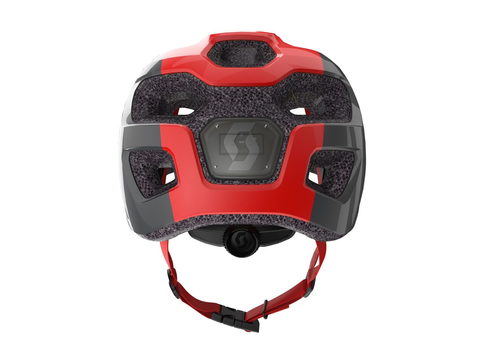 Scott Spunto Junior Helmet, grey/red RC - Bild 4