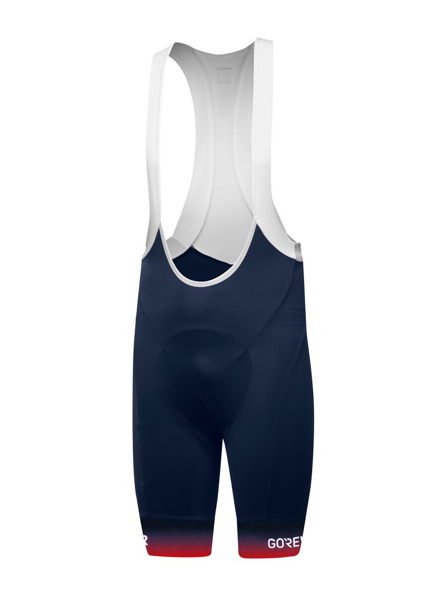 GOREWEAR C5 Fade Bib Shorts+, orbit blue/fireball - Bild 2