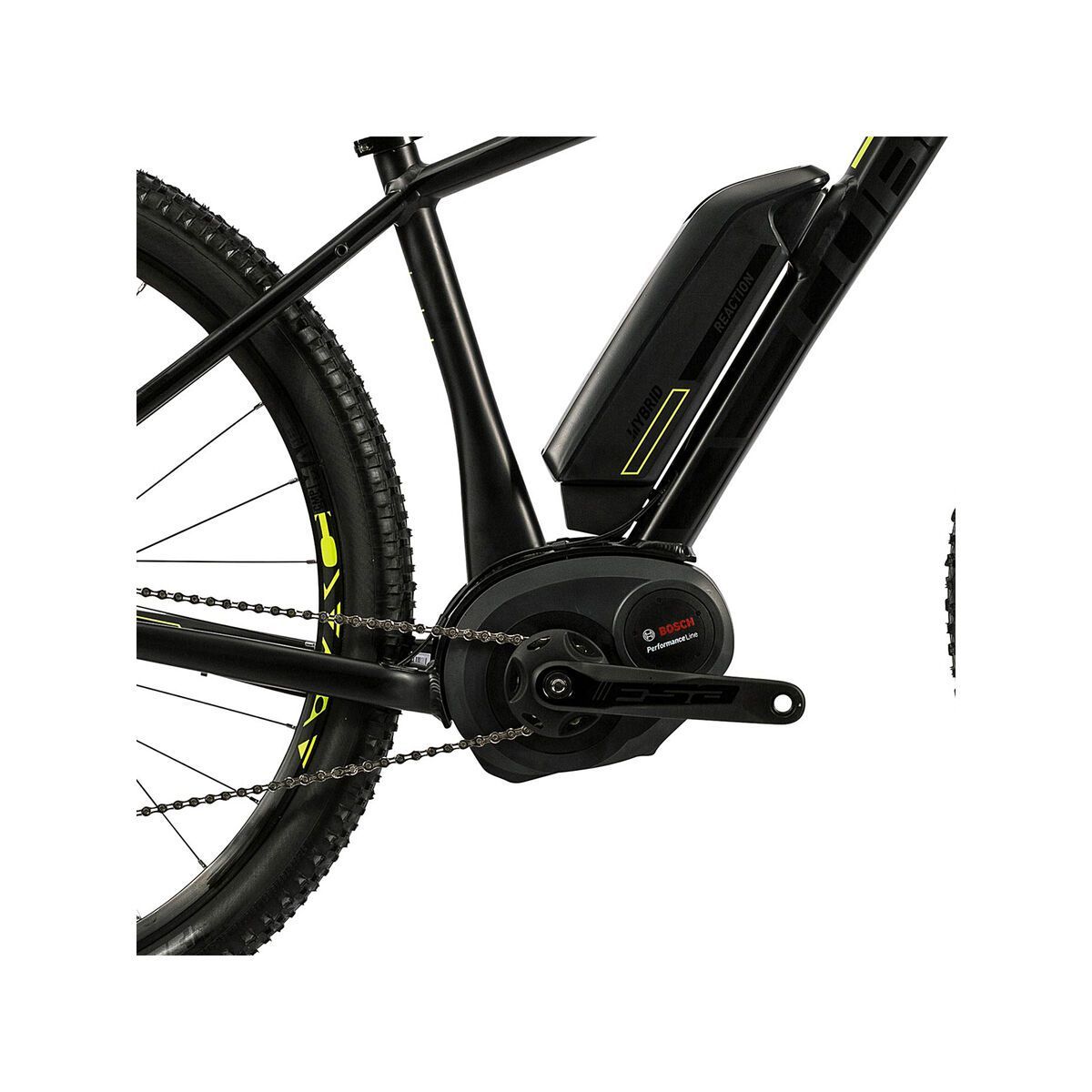 Cube Reaction Hybrid HPA SL 500 27.5, black´n´flashyellow - Bild 3