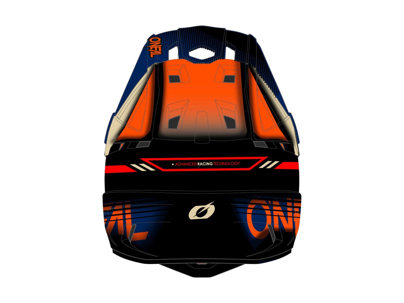 ONeal Backflip Helmet Eclipse, orange/blue - Bild 1