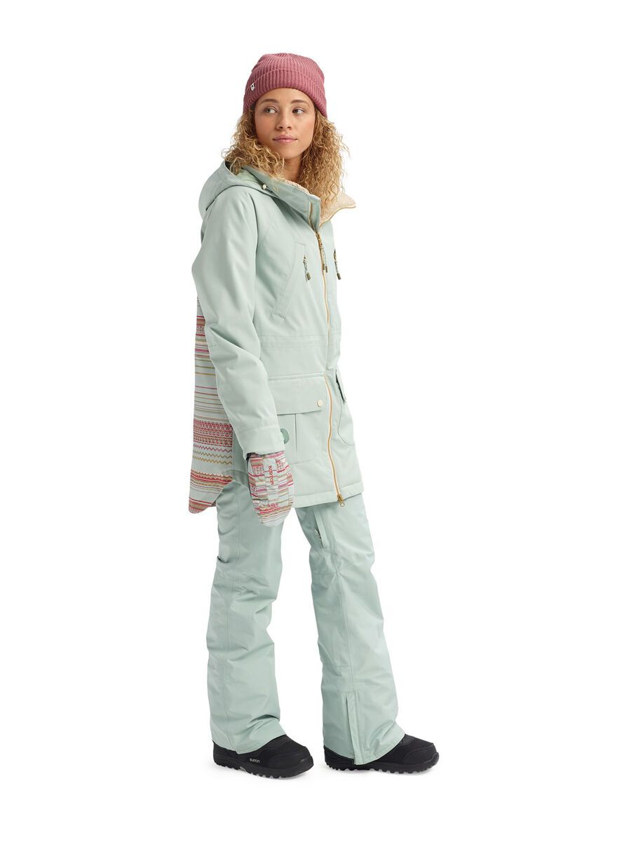 Burton Women's Prowess Jacket, aqua grey/aqua grey revel stripe - Bild 4