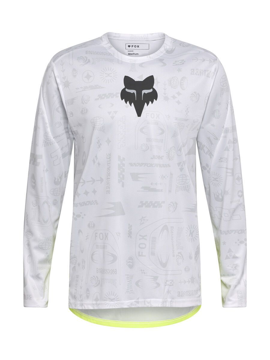 Fox Ranger LS Jersey Lunar, white - Bild 1