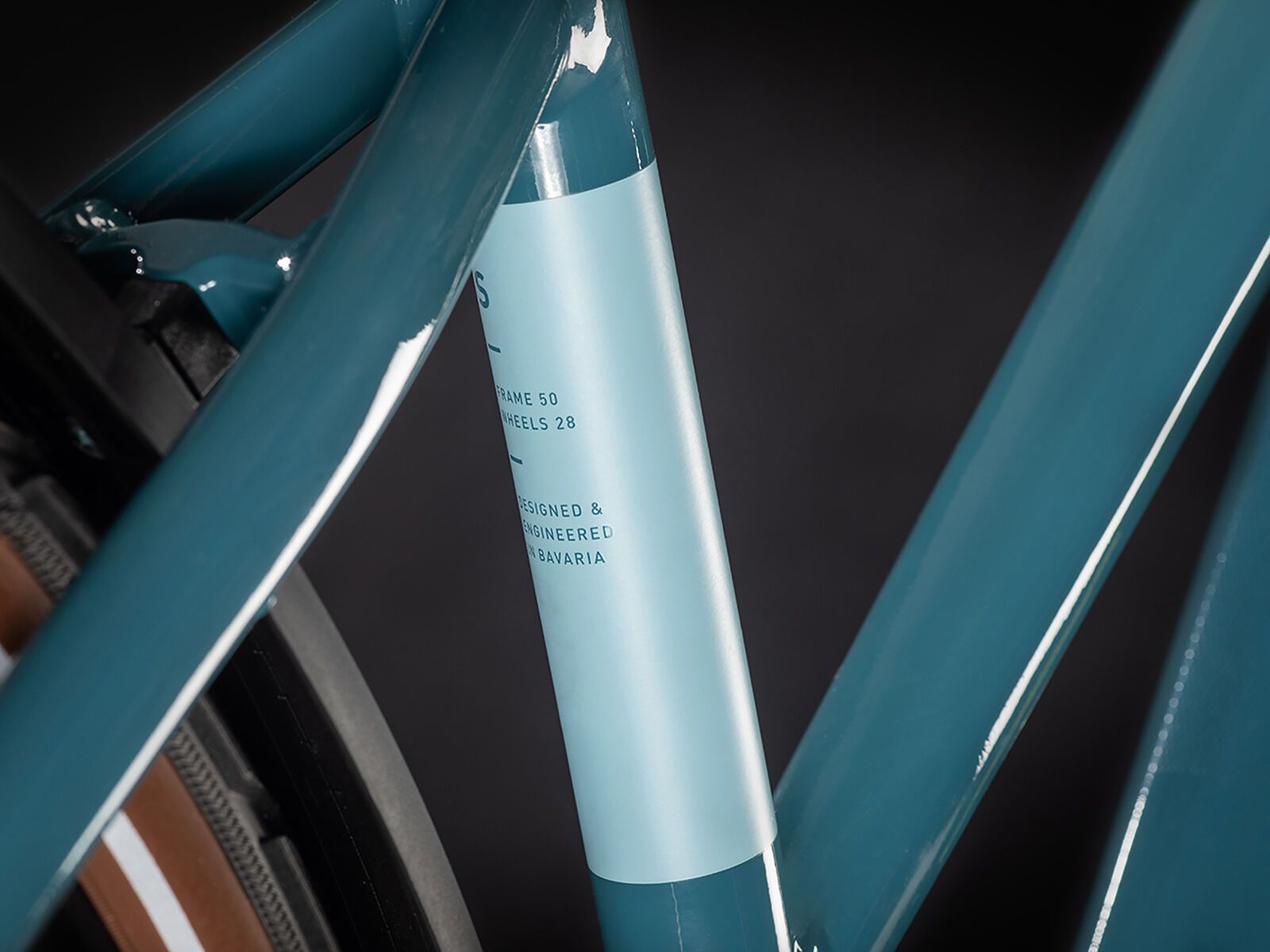 Cube Touring Hybrid ONE 400 Trapeze, blue´n´green - Bild 3