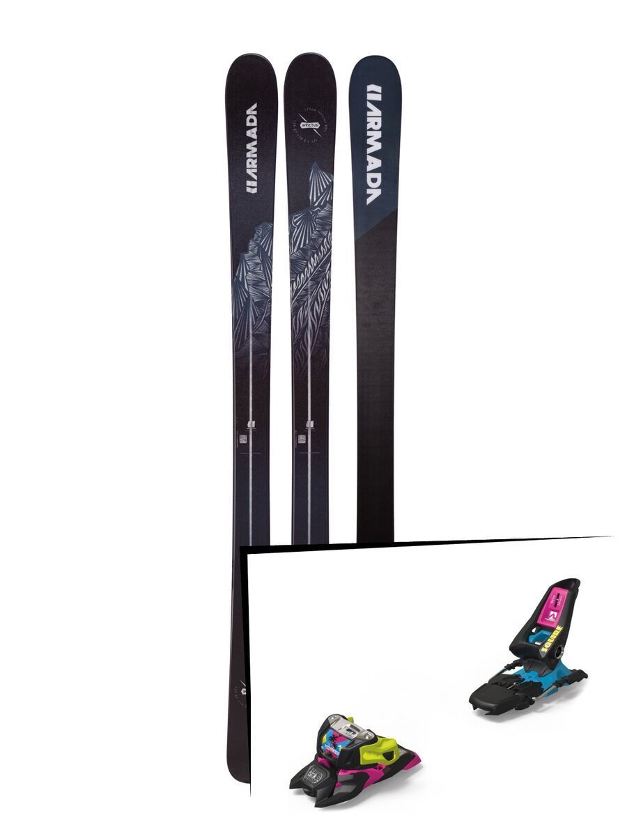 Set: Armada Invictus 89 Ti 2019 + Marker Squire 11 ID black/pink/blue - Bild 1