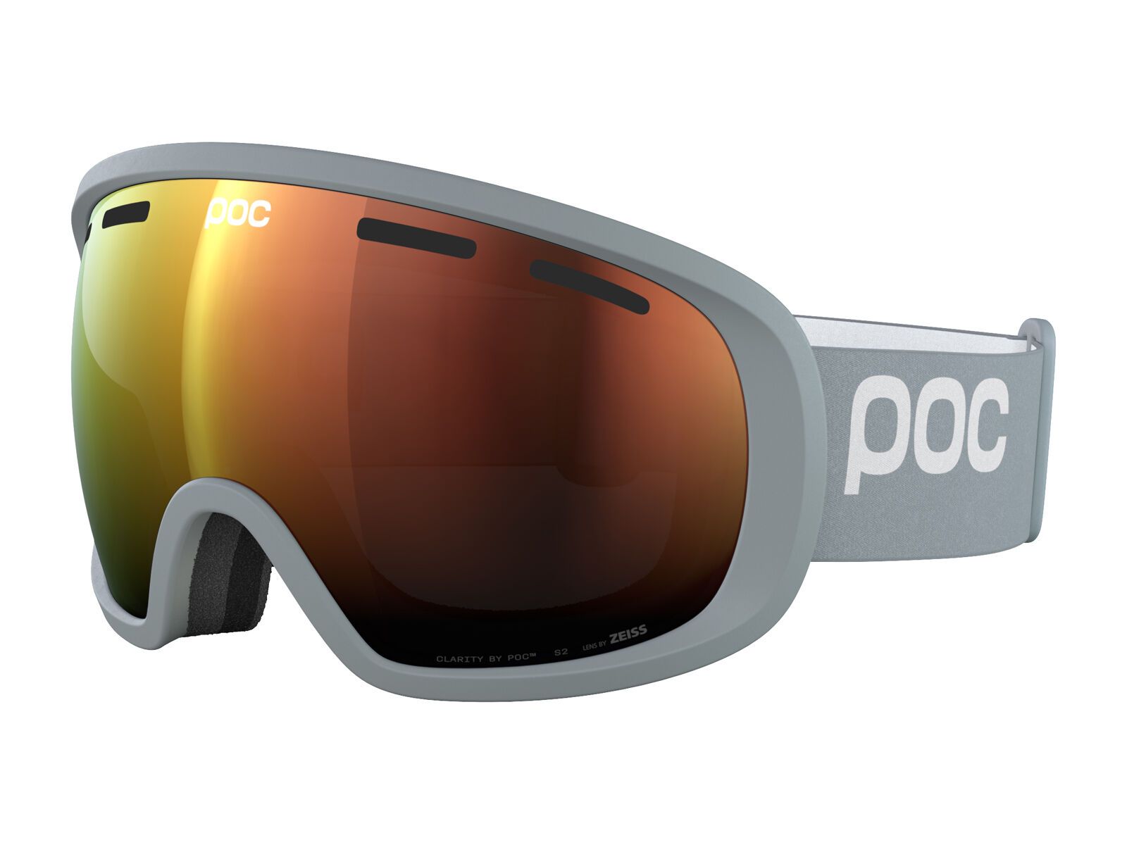 POC Fovea, Clarity Intense Partly Sunny Orange / granite grey - Bild 1