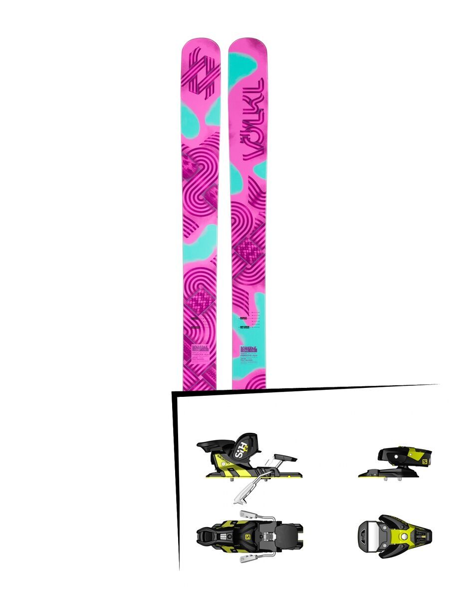 Völkl Set: One Pink 2016 + Salomon STH2 WTR 13 - Bild 1