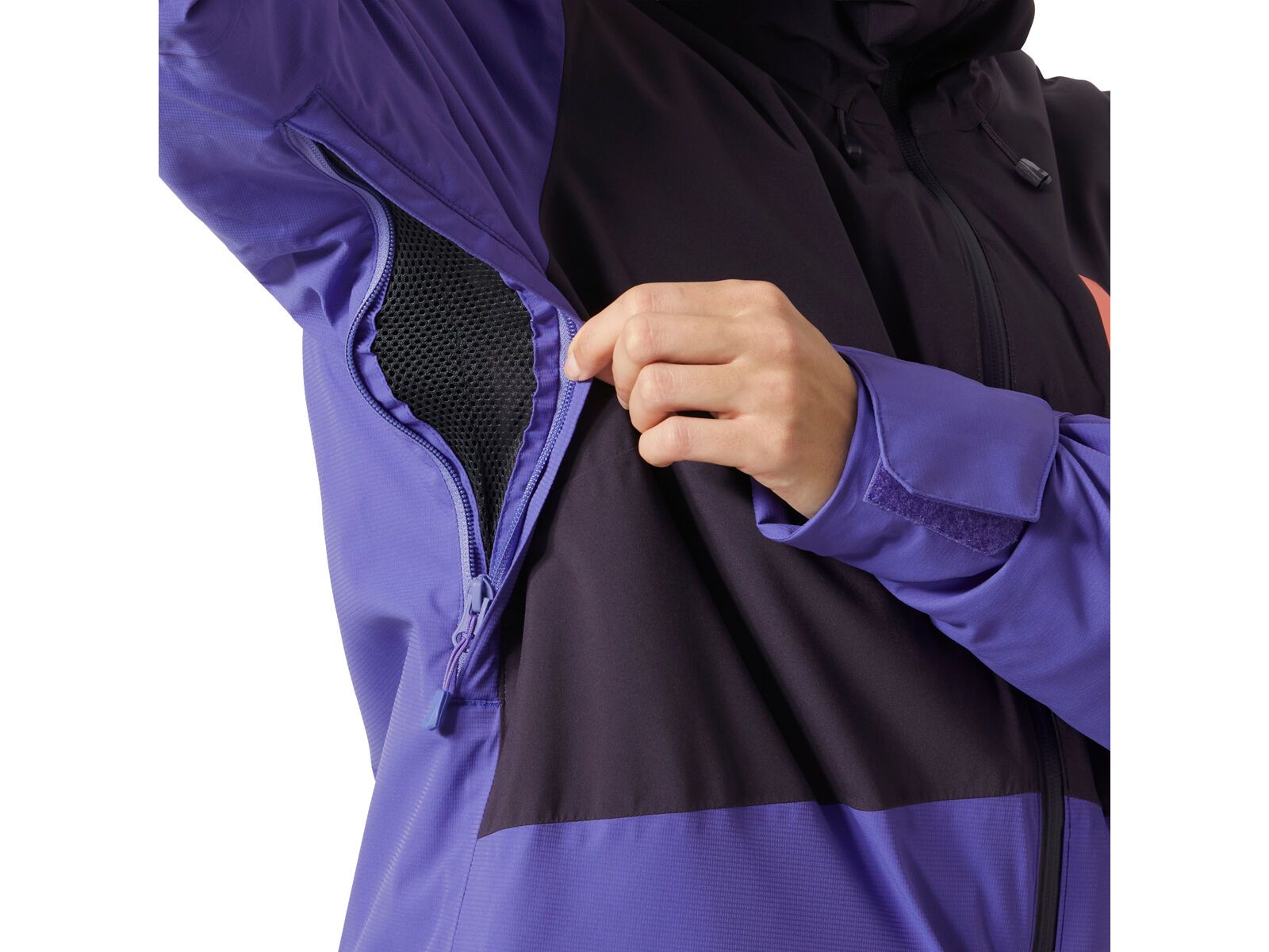 Helly Hansen Powchaser 2.0 Jacket Damen, black grape - Bild 7