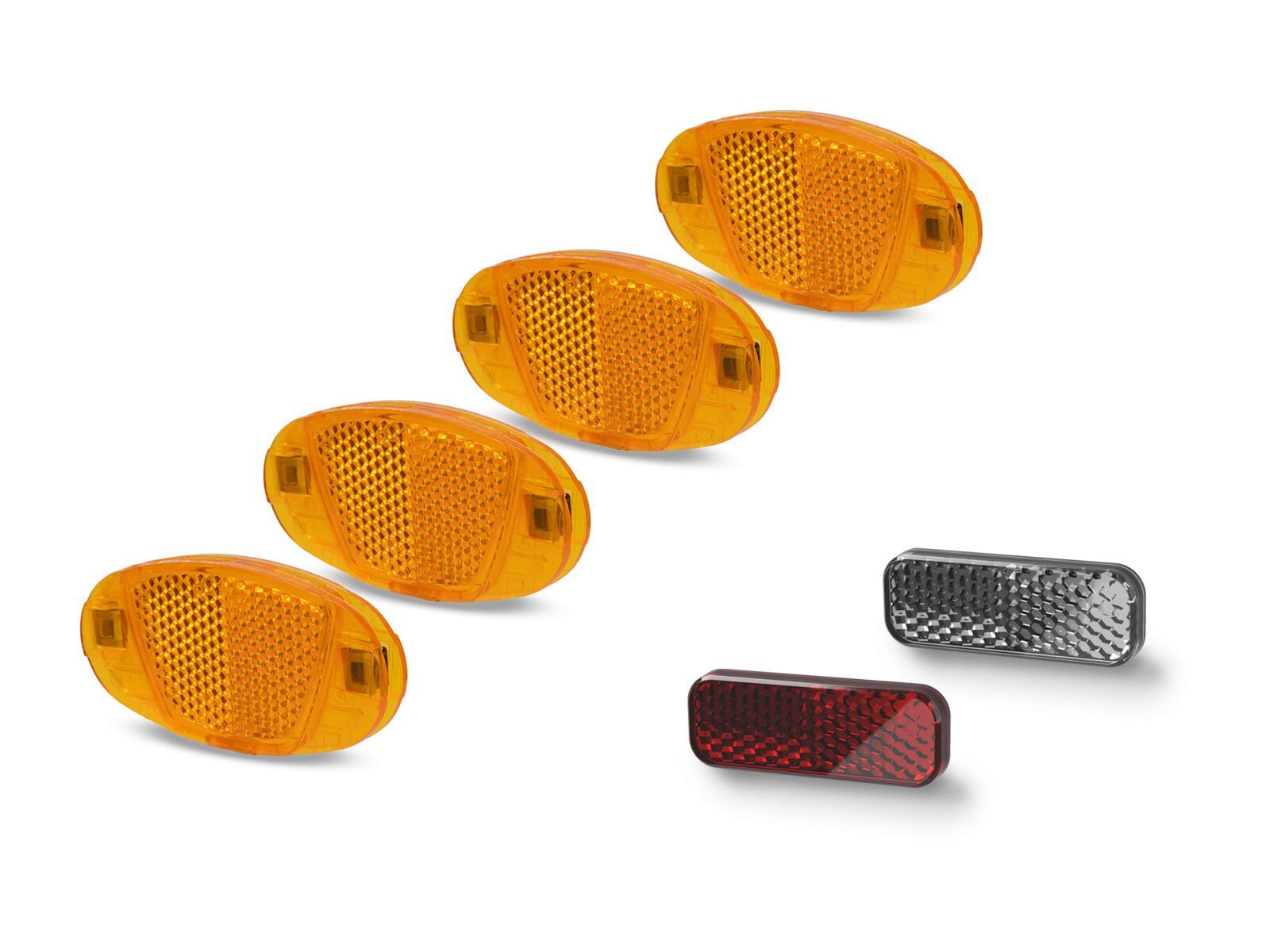 Cube Acid Reflektorset für Lenker / Sattelstütze - Bild 1