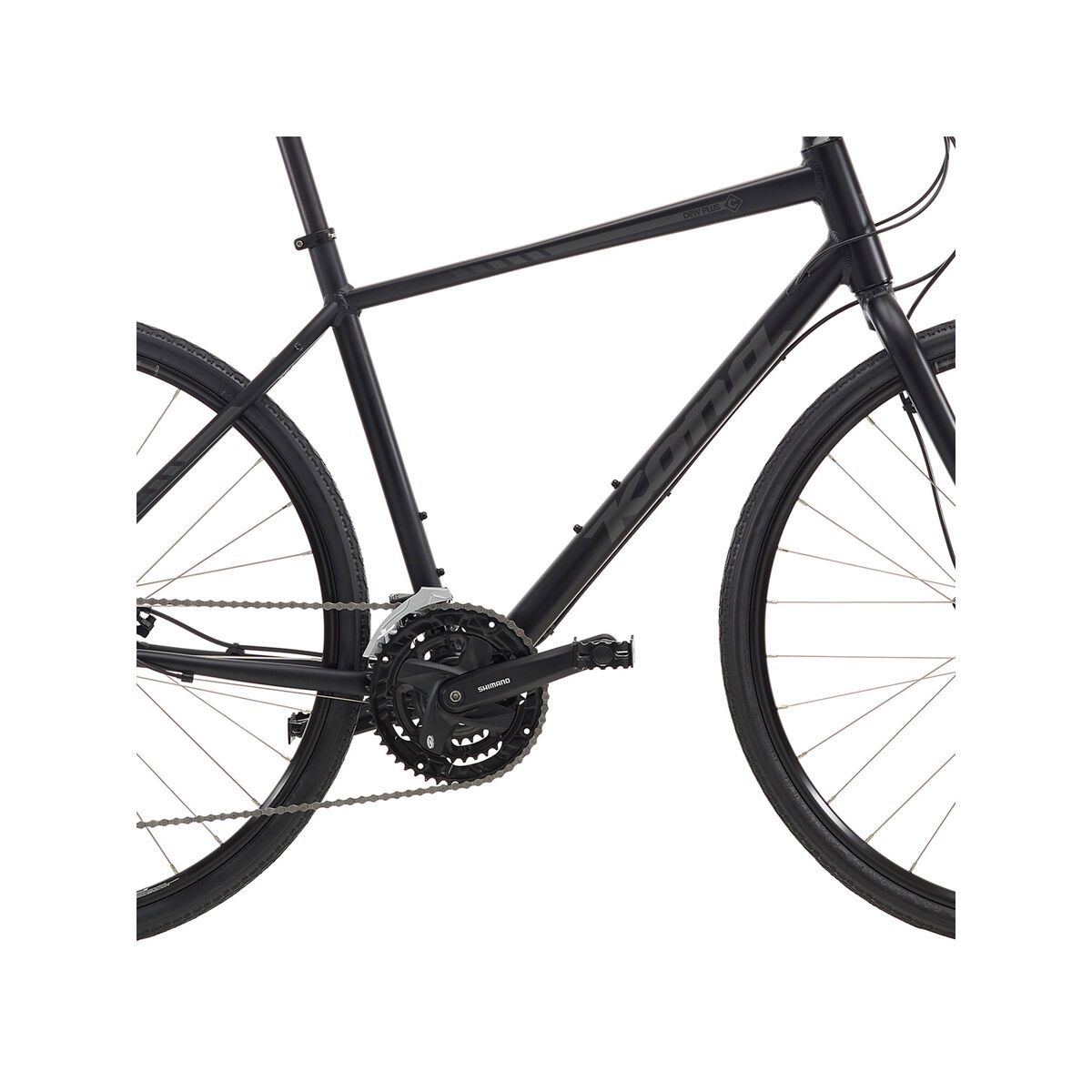 Kona Dew Plus, black w/ charcoal decals - Bild 3