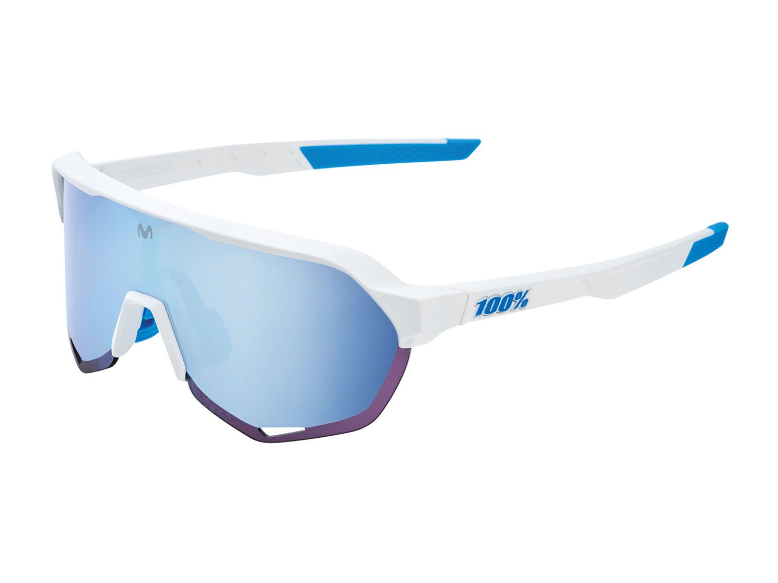 100% S2 Movistar - HiPER Blue Mirror, team white - Bild 1