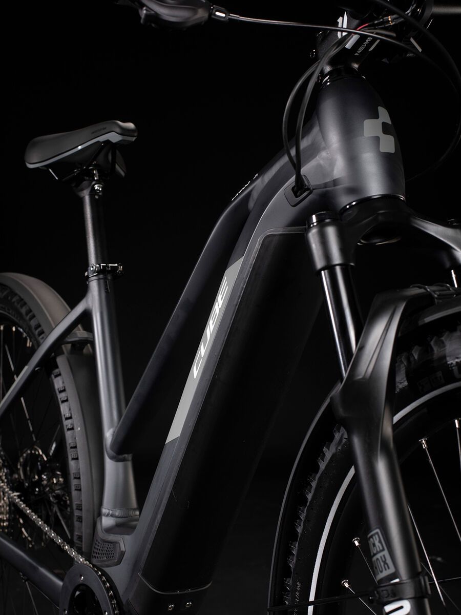 Cube Cross Hybrid SL Allroad Trapeze, iridium´n´white - Bild 5