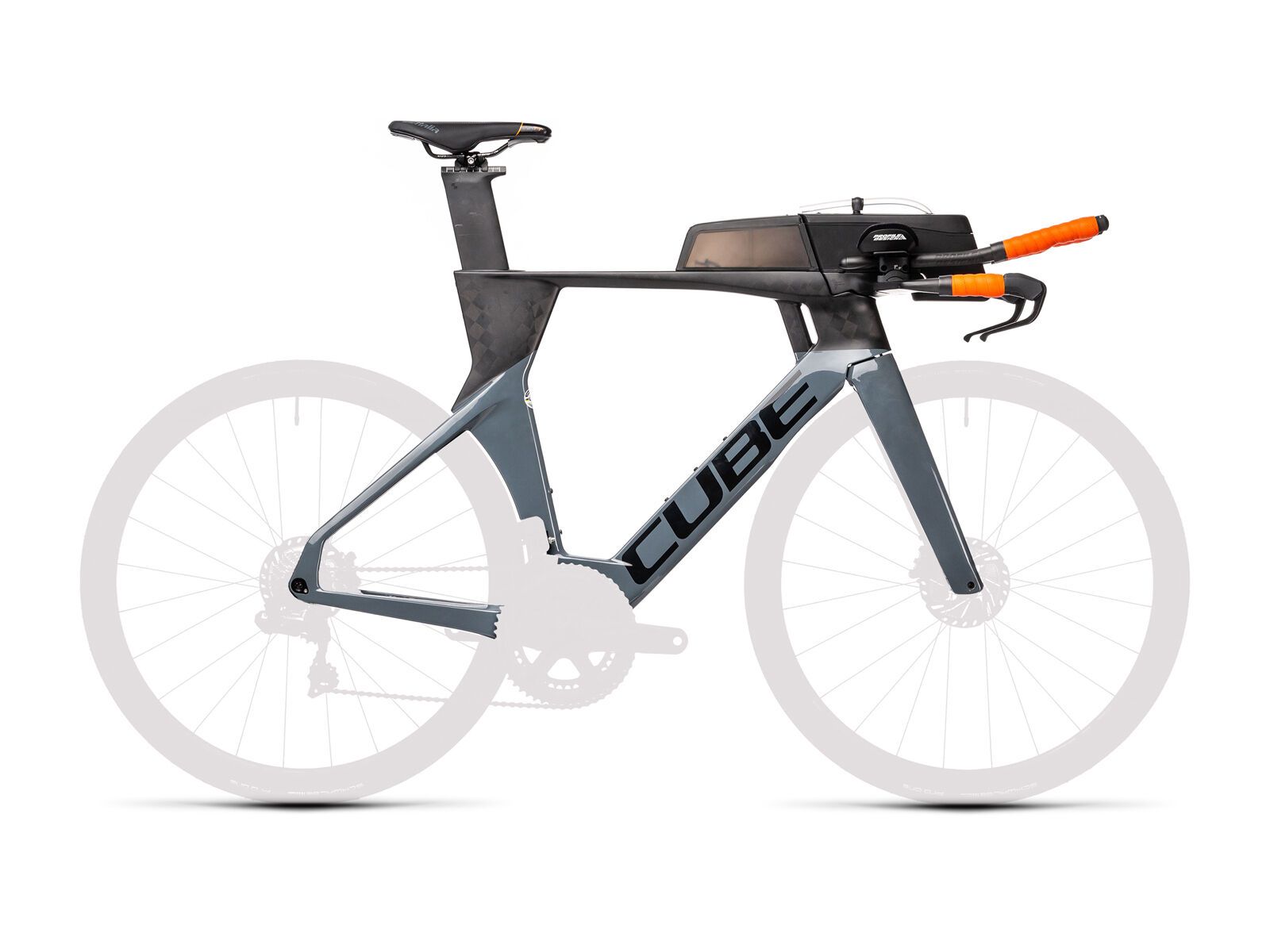 Cube Aerium C:68 TT Frameset Low, carbon´n´grey - Bild 1