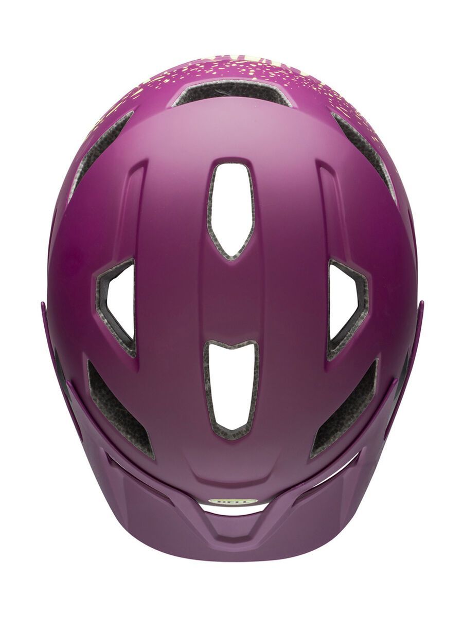 Bell Sidetrack Youth MIPS, matte plum/pear fragments - Bild 6