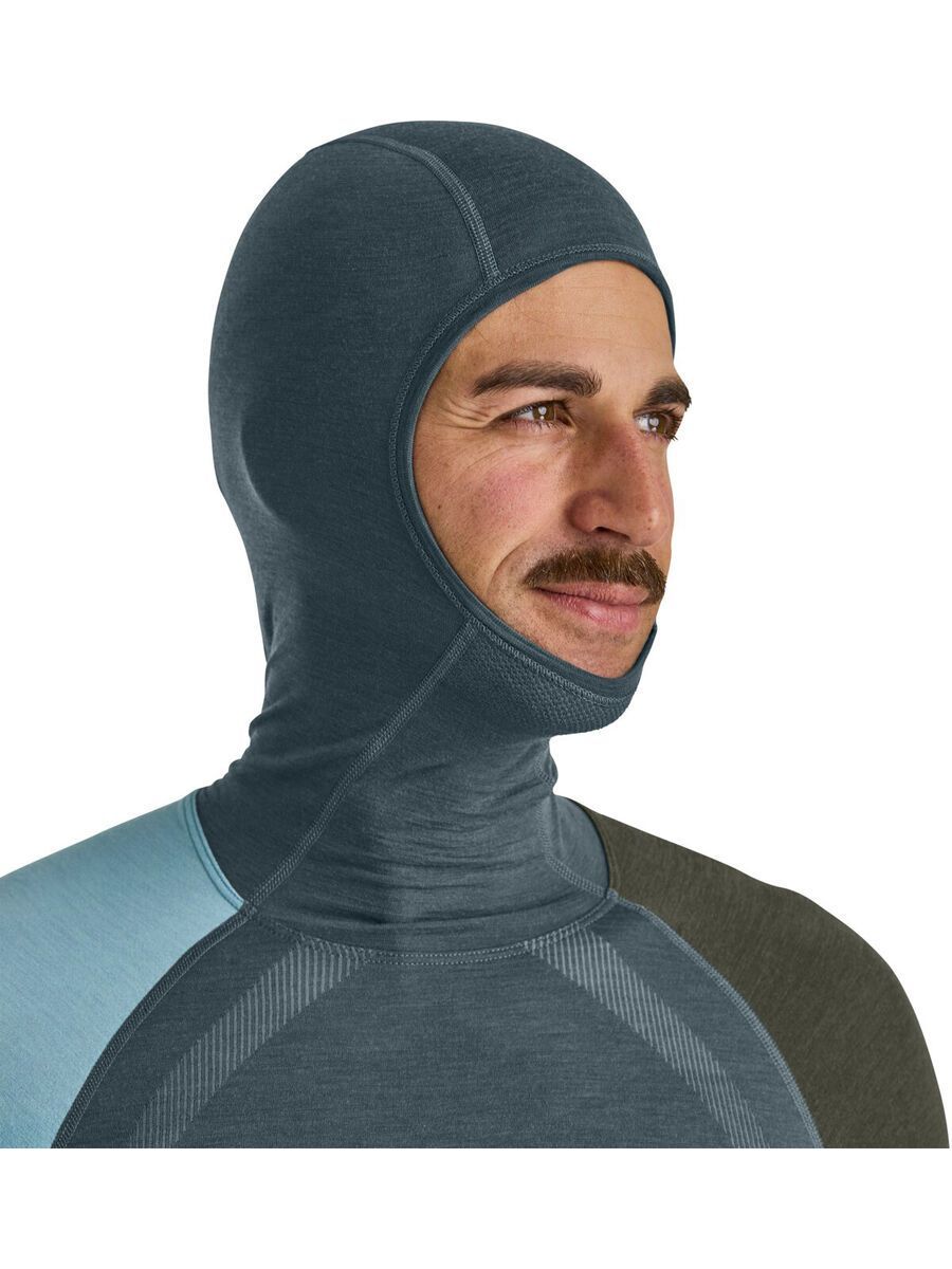 Ortovox 120 Merino Comp Light Hoody M, petrol blue - Bild 3
