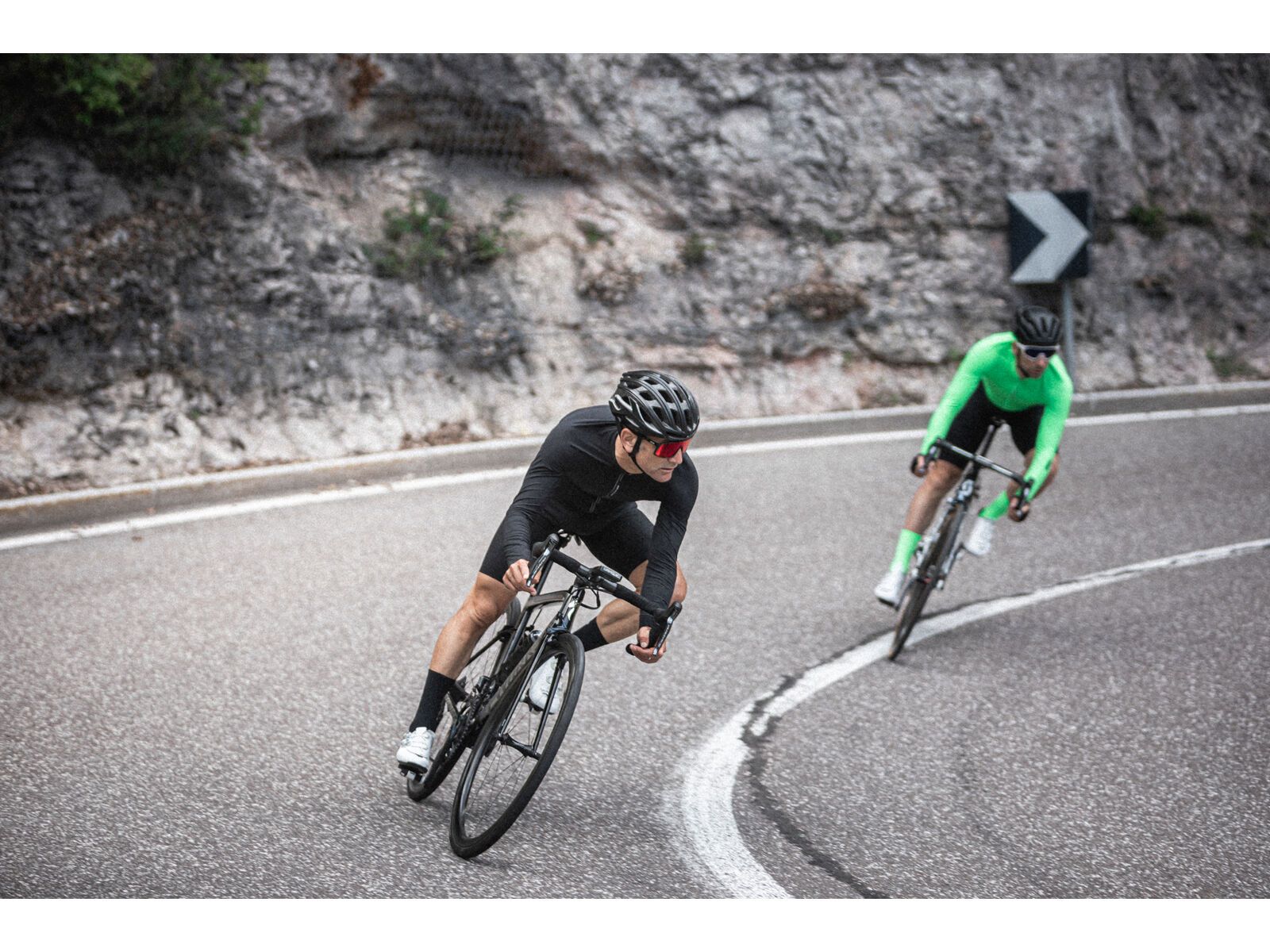 Q36.5 Pinstripe X L1 Long Sleeve Jersey, black - Bild 5