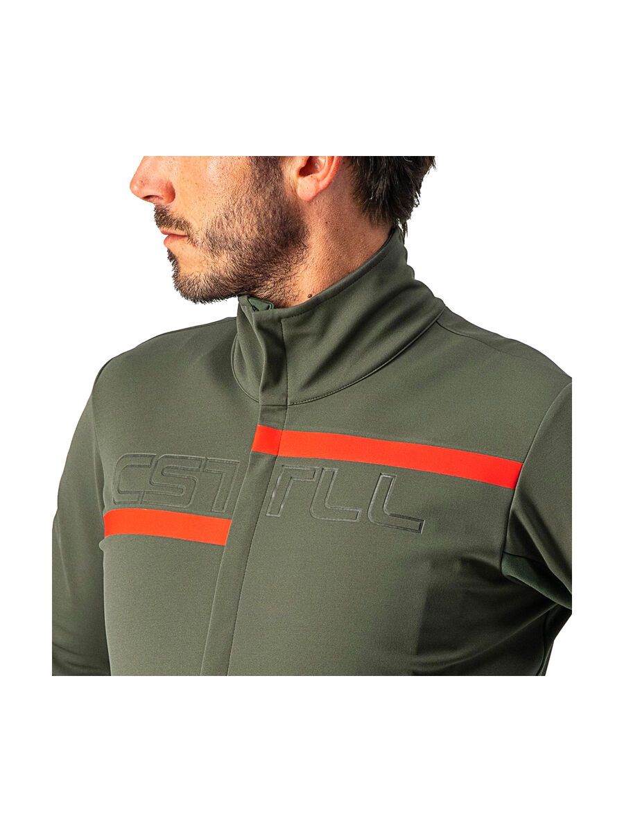 Castelli Transition 2 Jacket, military green/red reflex - Bild 5