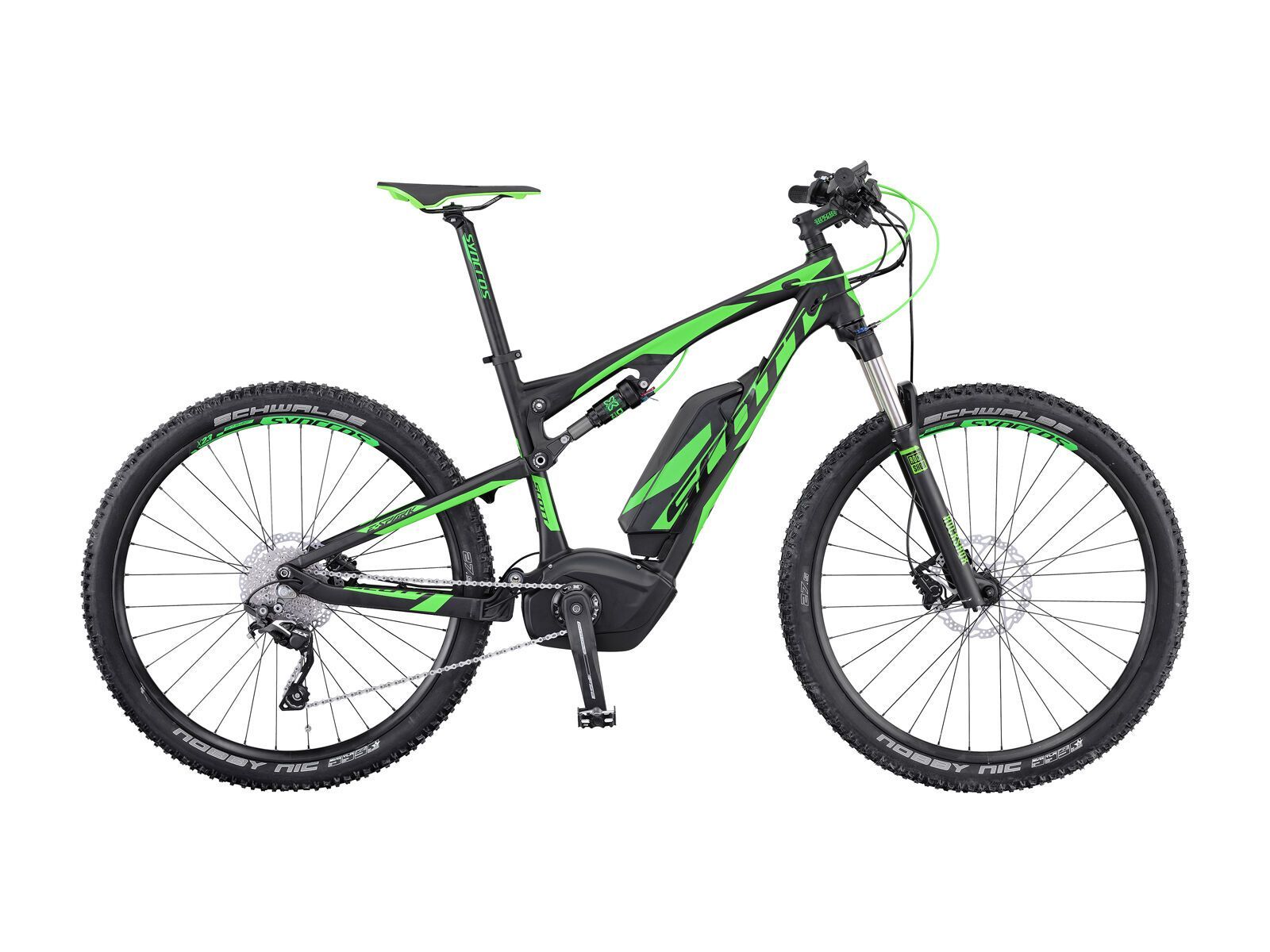 Scott E-Spark 720, black/green - Bild 1