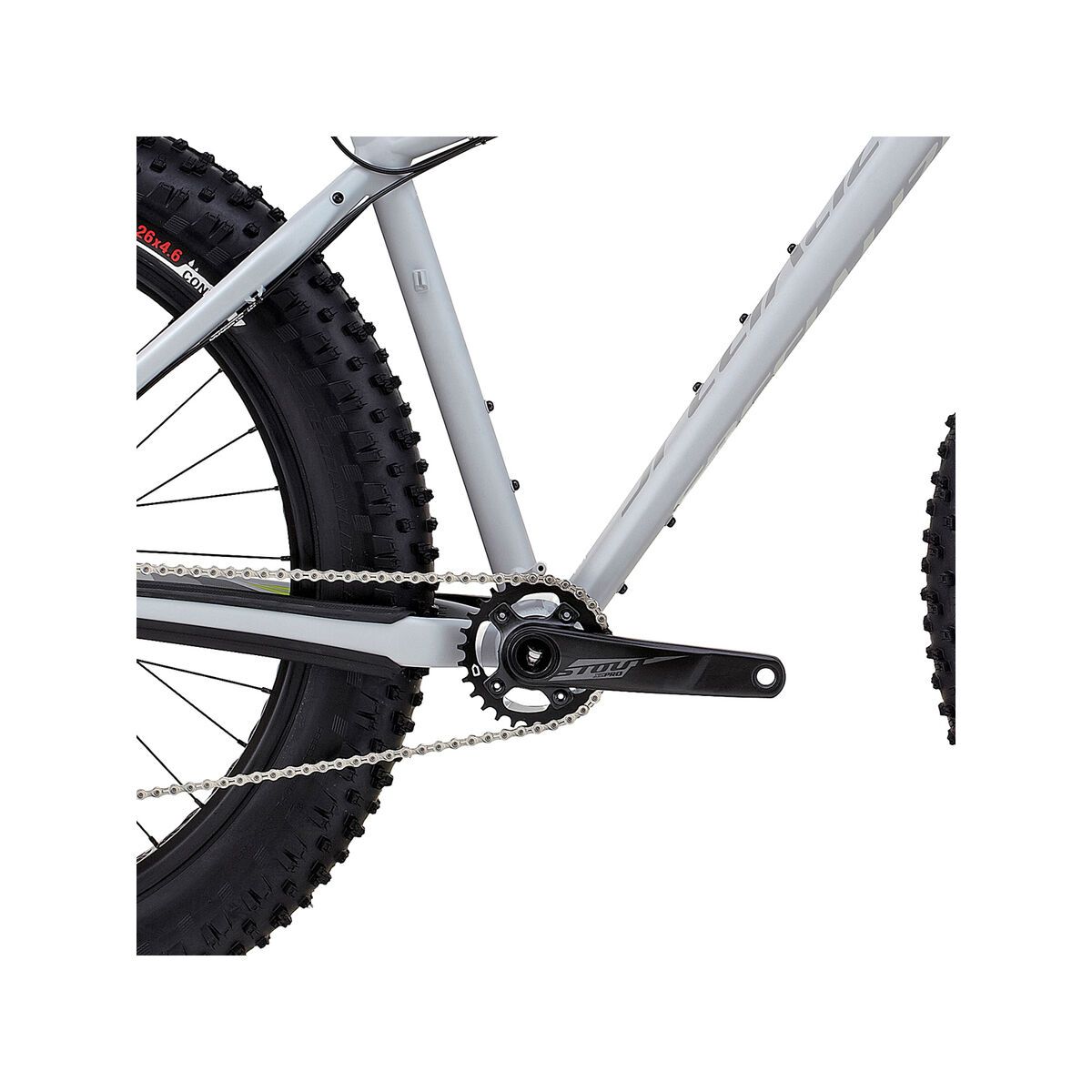 Specialized Fatboy Trail, satin filthy white/hyper/grey fade - Bild 3