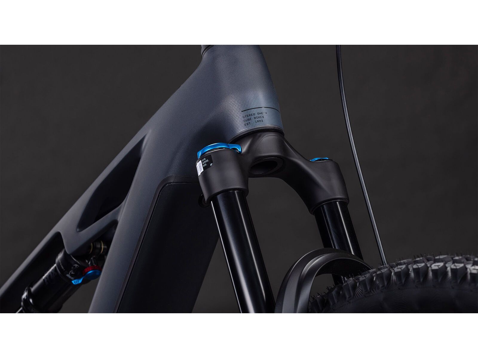 Cube Stereo Hybrid One44 HPC SLX 800 27.5, slabgrey´n´orange - Bild 7