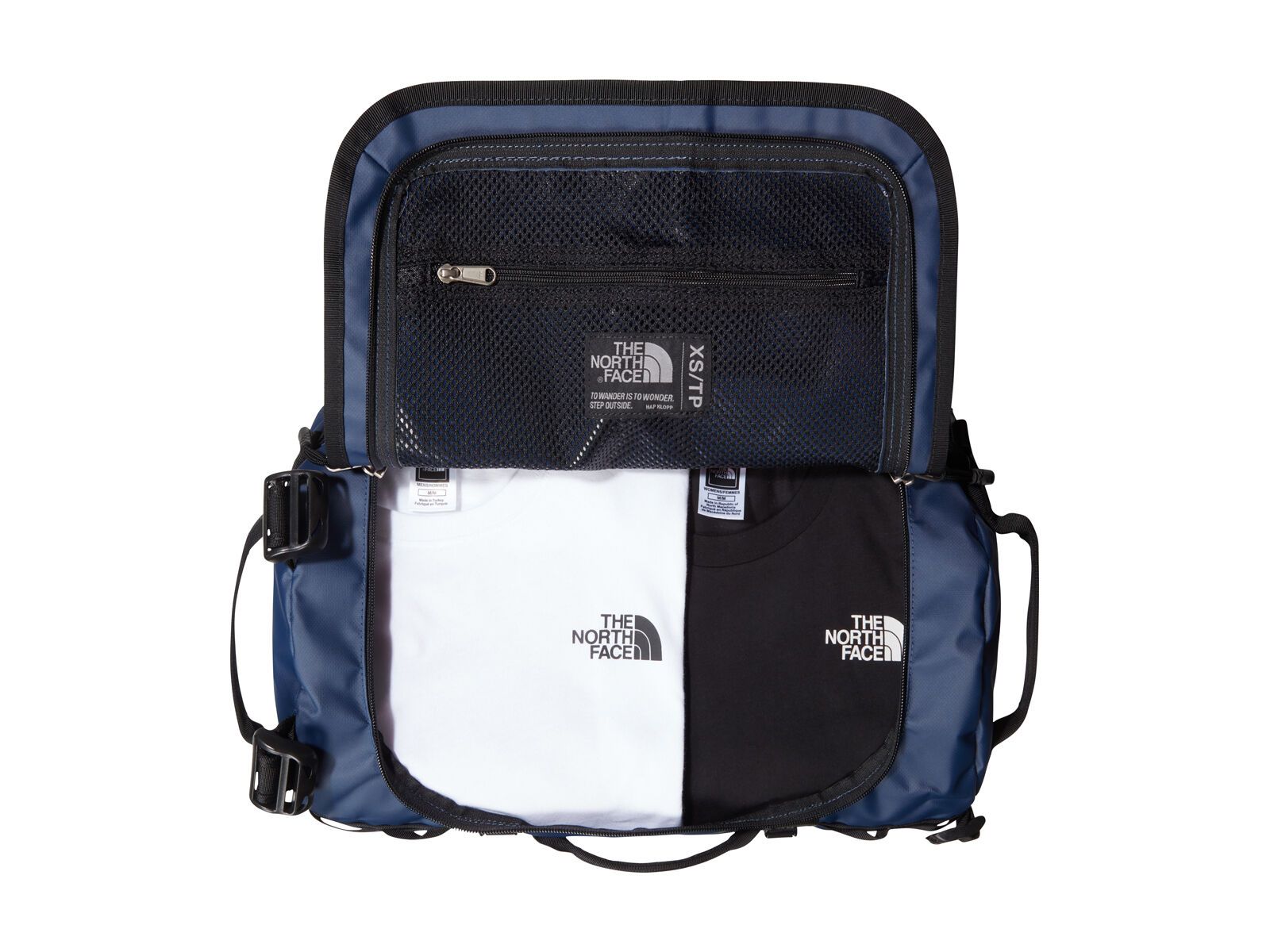 The North Face Base Camp Duffel - XS, summit navy/tnf black - Bild 4