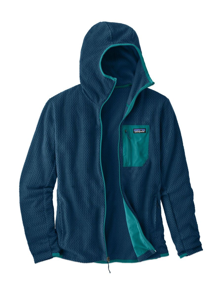 Patagonia Men's R1 Air Full-Zip Hoody, lagom blue - Bild 2