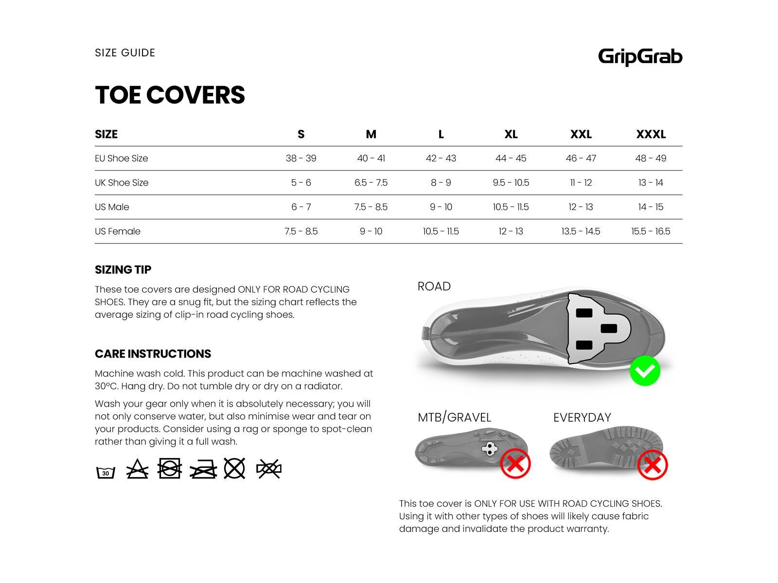 GripGrab PACR Windproof Toe Covers, black - Bild 8