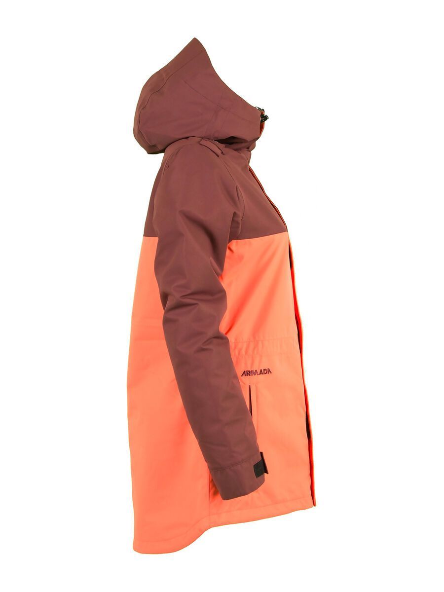 Armada Abbey Insulated Jacket, coral - Bild 3