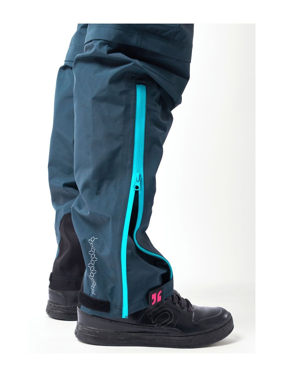 dirtlej DirtSuit Core Edition Ladies Cut, steel blue/turquoise - Bild 19