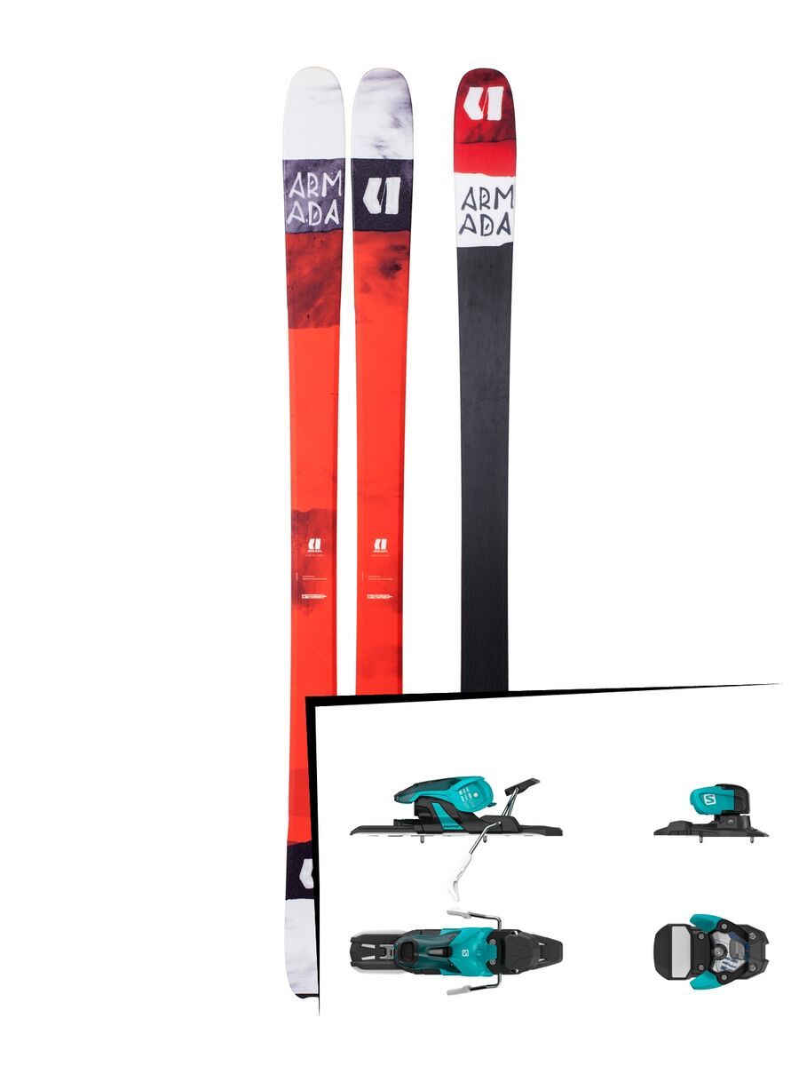 Set: Armada Tracer 88 2018 + Salomon Warden 11 turquoise/black - Bild 1
