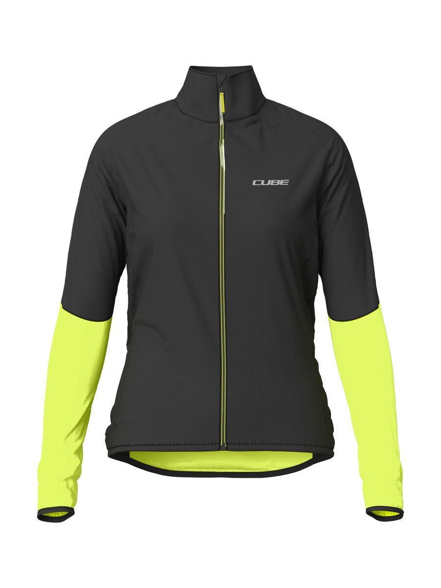 Cube WS Windjacke CMPT, black´n´yellow - Bild 1