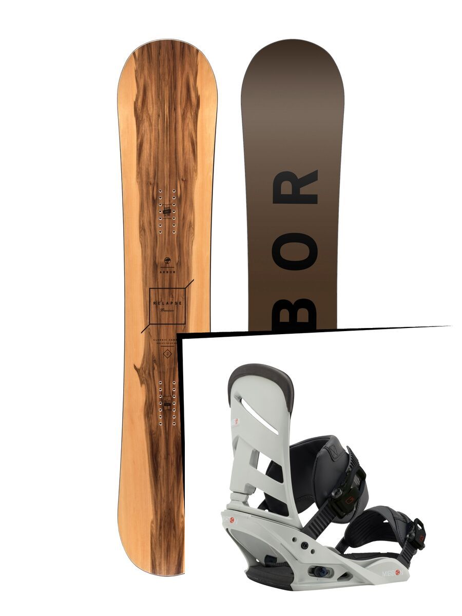 Set: Arbor Relapse Premium 2017 + Burton Mission (1712876S) - Bild 1