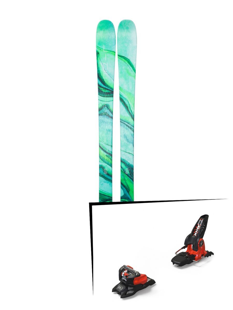 Set: Line Pandora 84 2019 + Marker Jester 18 Pro ID black/flo-red - Bild 1