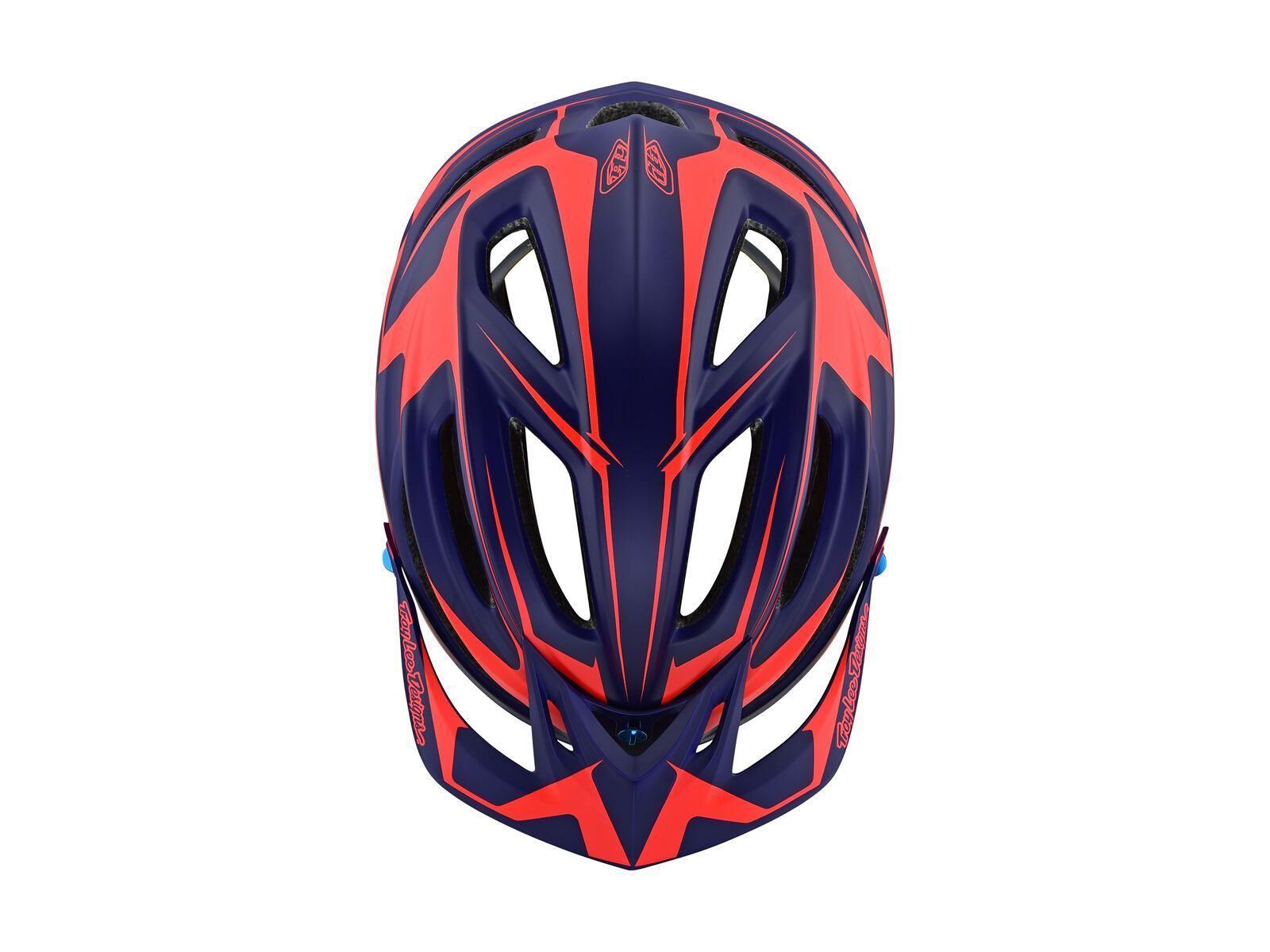 TroyLee Designs A2 Dropout Helmet MIPS, navy/orange - Bild 3