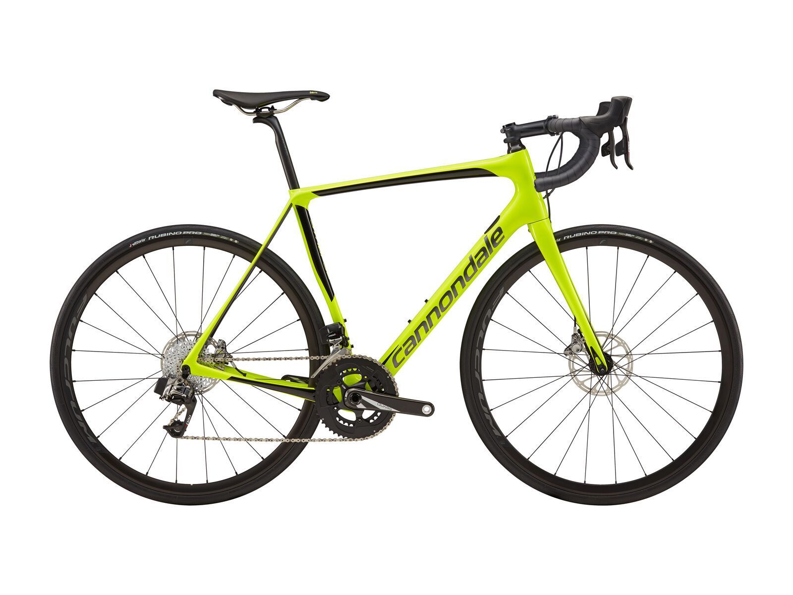 Cannondale Synapse Carbon Disc Red eTap, volt w/ jet black and charcoal gray - gloss (VLT) - Bild 1