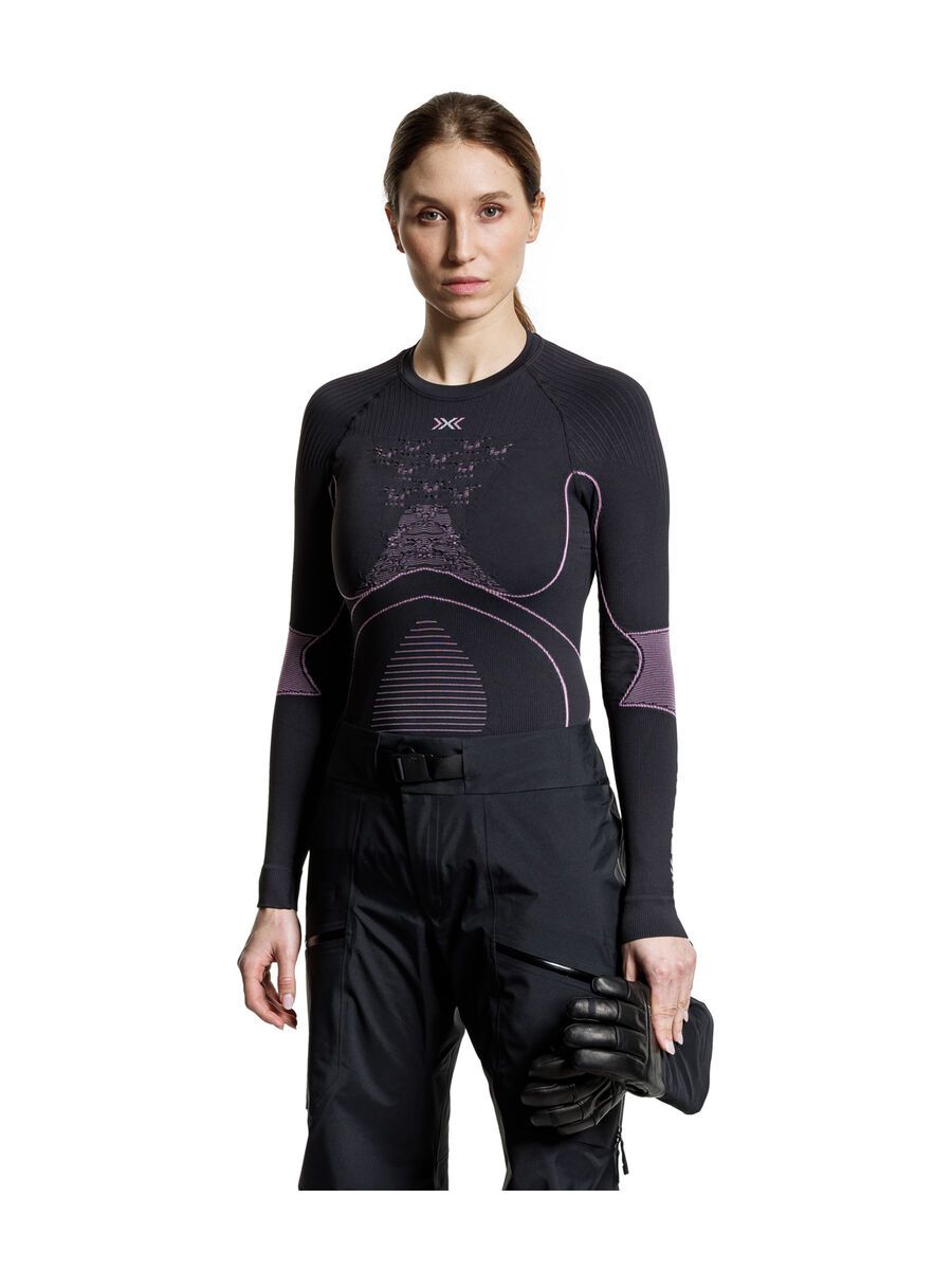 X-Bionic Energy Accumulator 4.0 Shirt LG SL Wmn, charcoal/magnolia - Bild 4