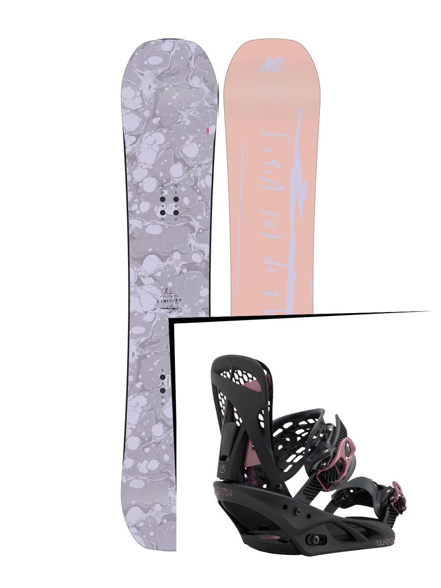 Set: K2 Lime Lite 2016 + Burton Escapade (1712754S) - Bild 1