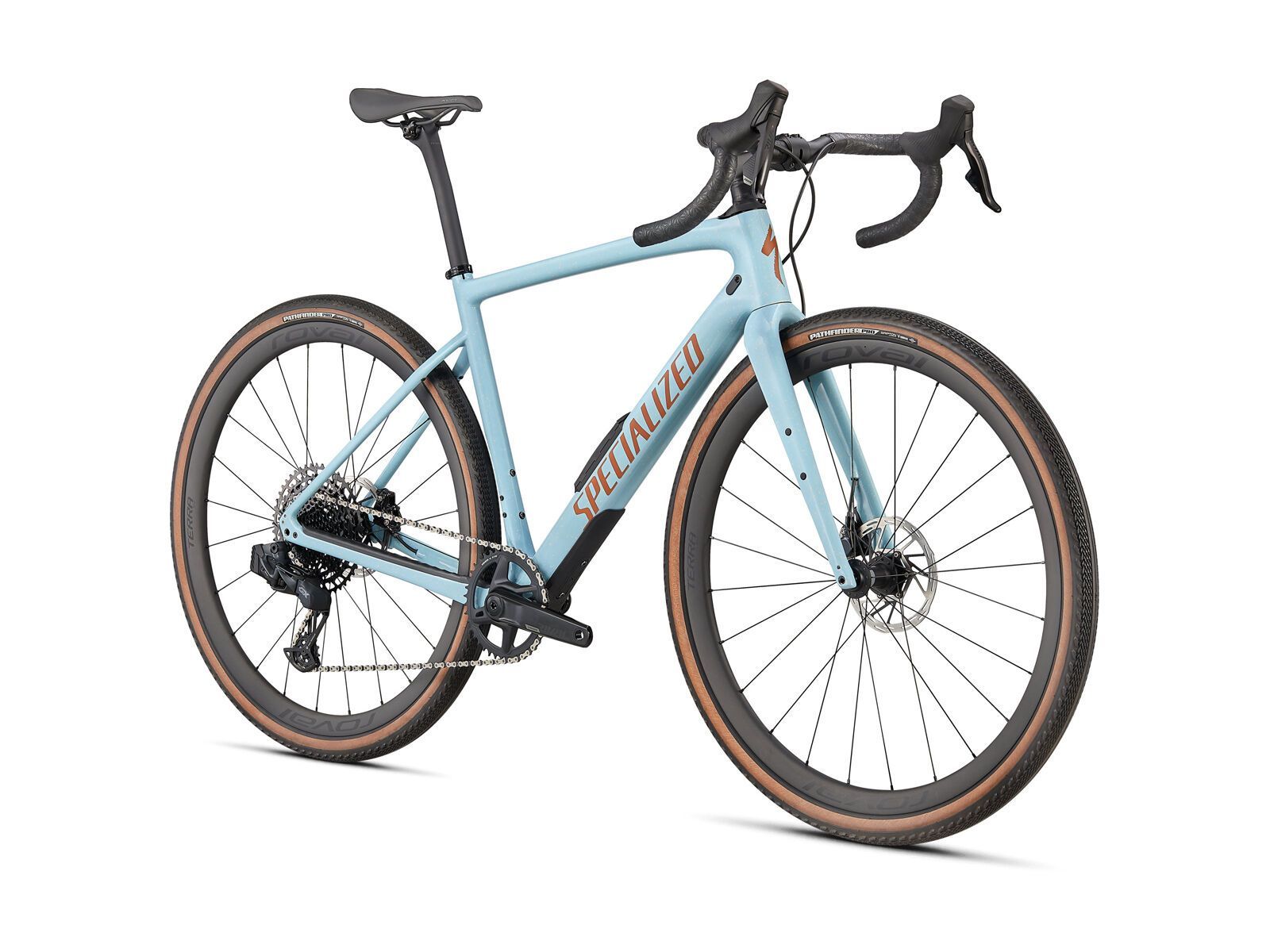 Specialized Diverge Expert Carbon, gloss arctic blue/sand speckle/terra cotta - Bild 2