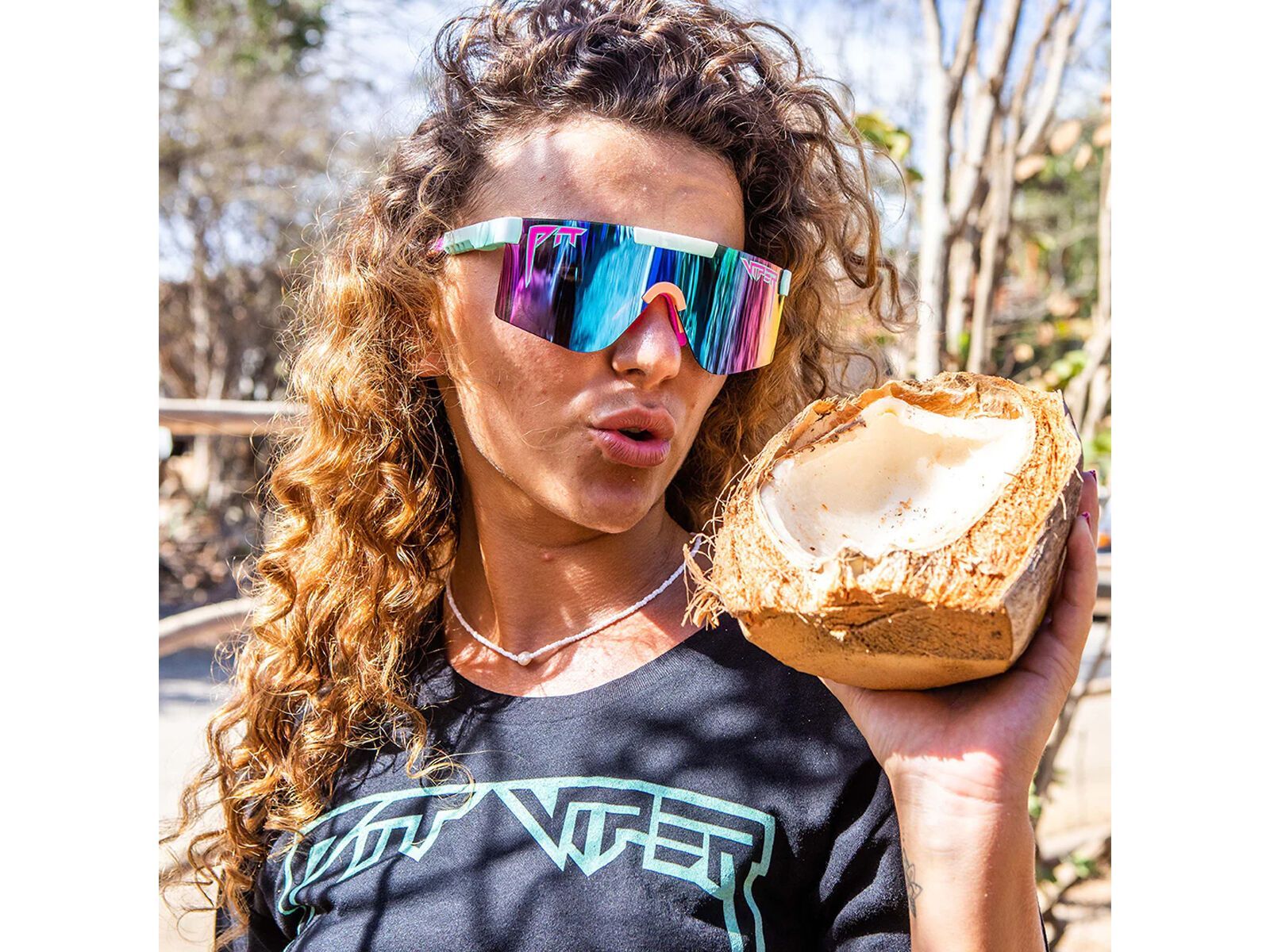 Pit Viper The 2000s, The Bonair Breeze Polarized /Blue/Purple Revo - Bild 4