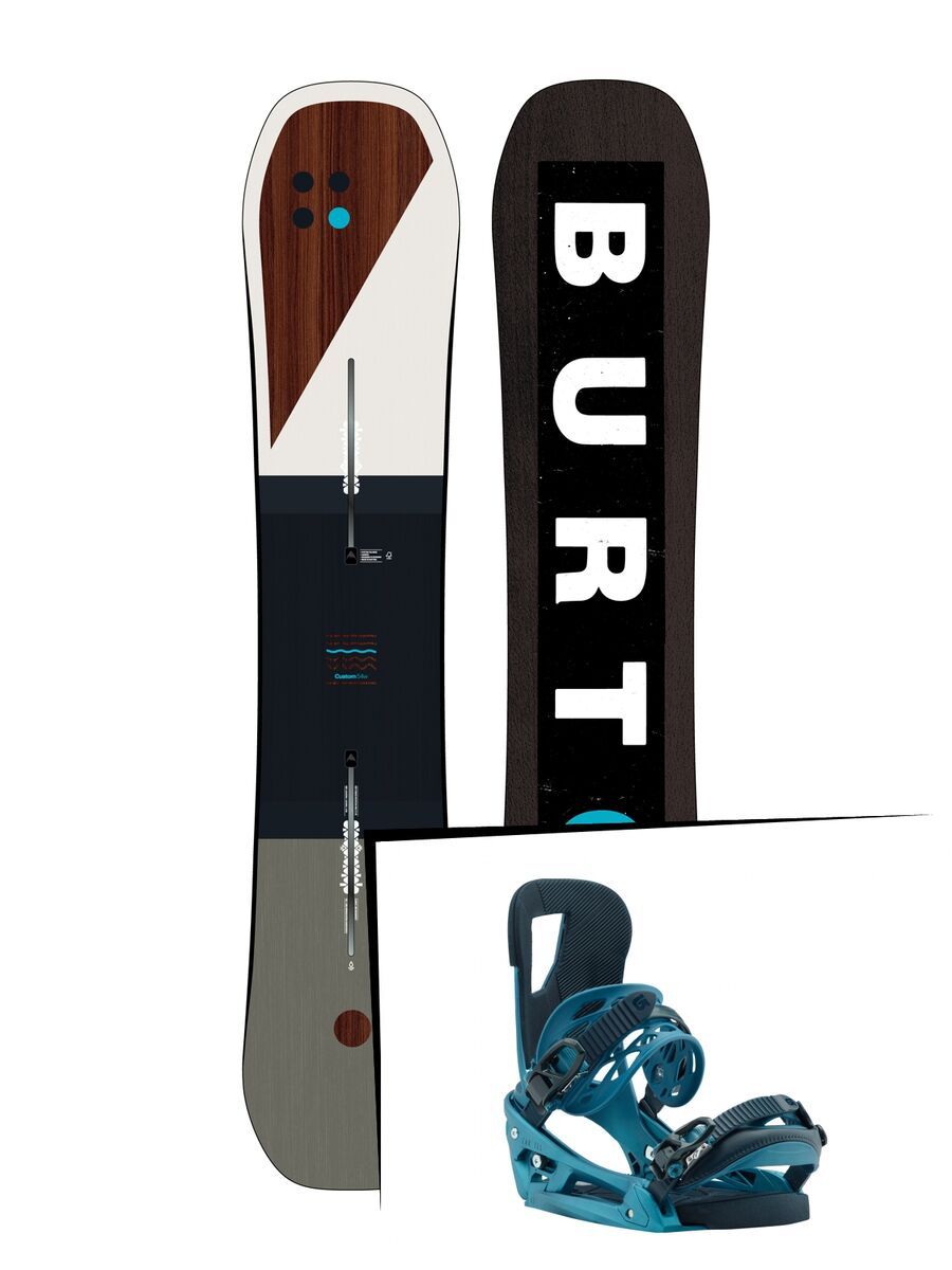 Set: Burton Custom 2019 +  Cartel EST (1930915S) - Bild 1