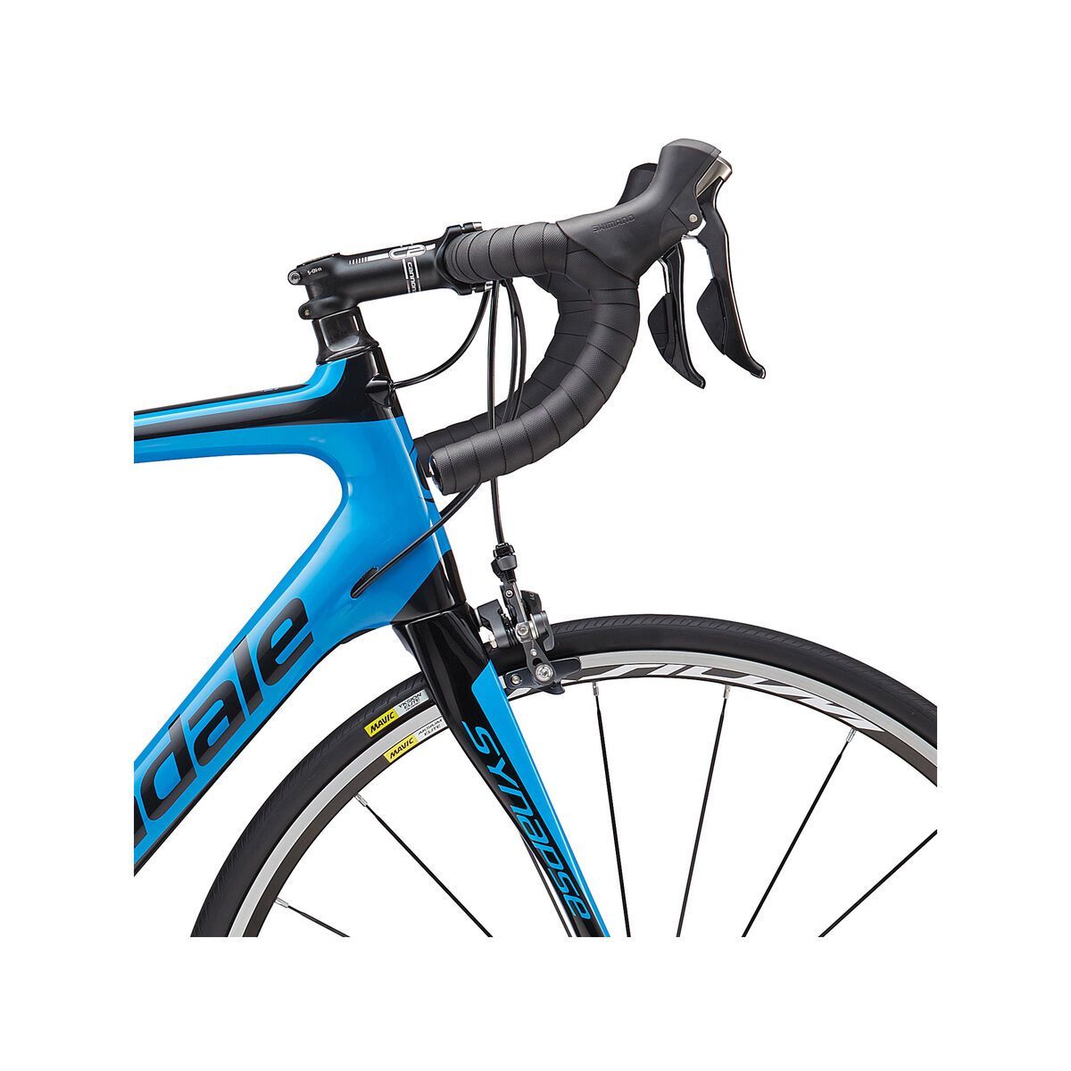 Cannondale Synapse Carbon Ultegra 3, jet black w/ ultra blue, gloss - Bild 5