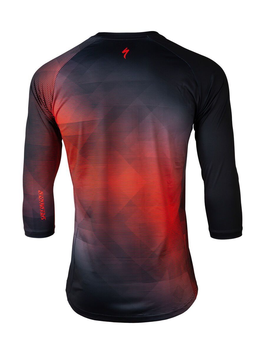 Specialized Demo 3/4 Sleeve Jersey, black/rocket red refraction - Bild 3