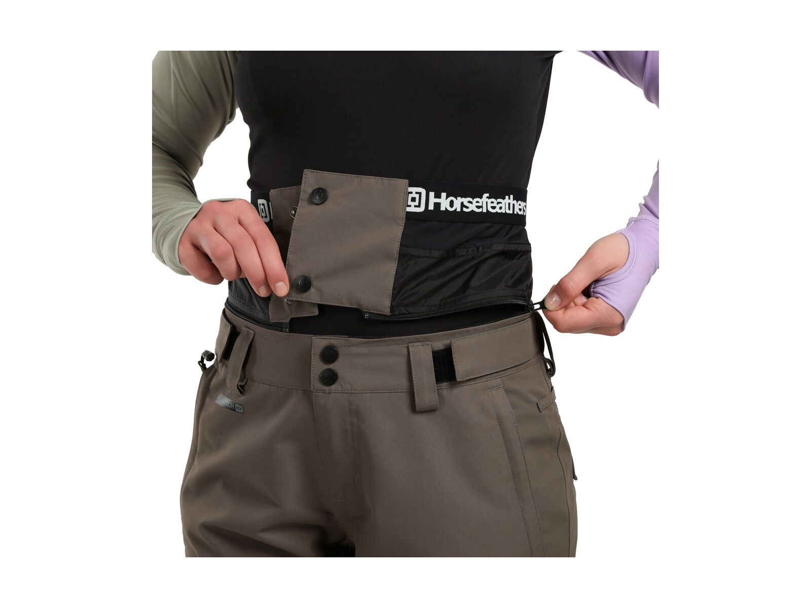 Horsefeathers Lotte II Shell Pants, tarmac - Bild 5
