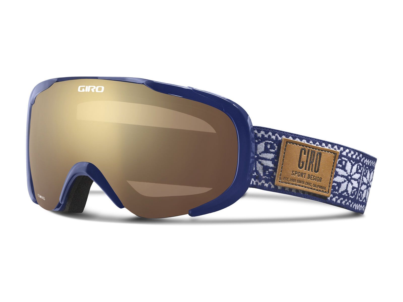 Giro Compass, navy nordic/amber gold - Bild 1