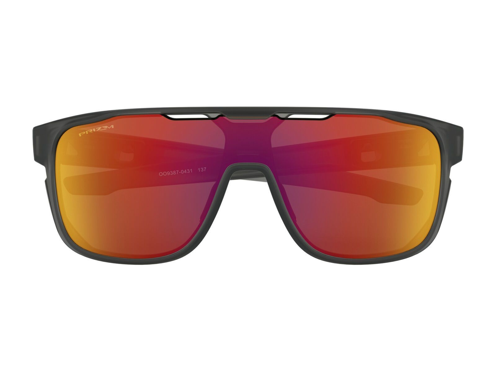 Oakley Crossrange Shield Prizm, matte grey smoke/Lens: prizm ruby - Bild 6