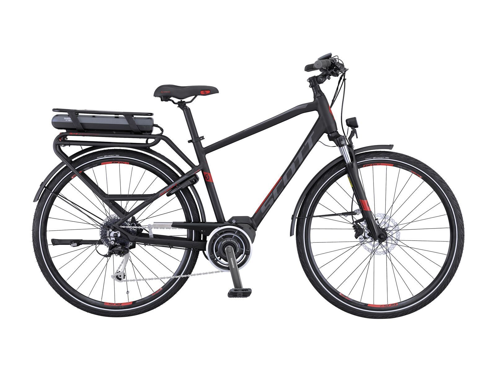 Scott E-Sub Comfort Men, black/red - Bild 1