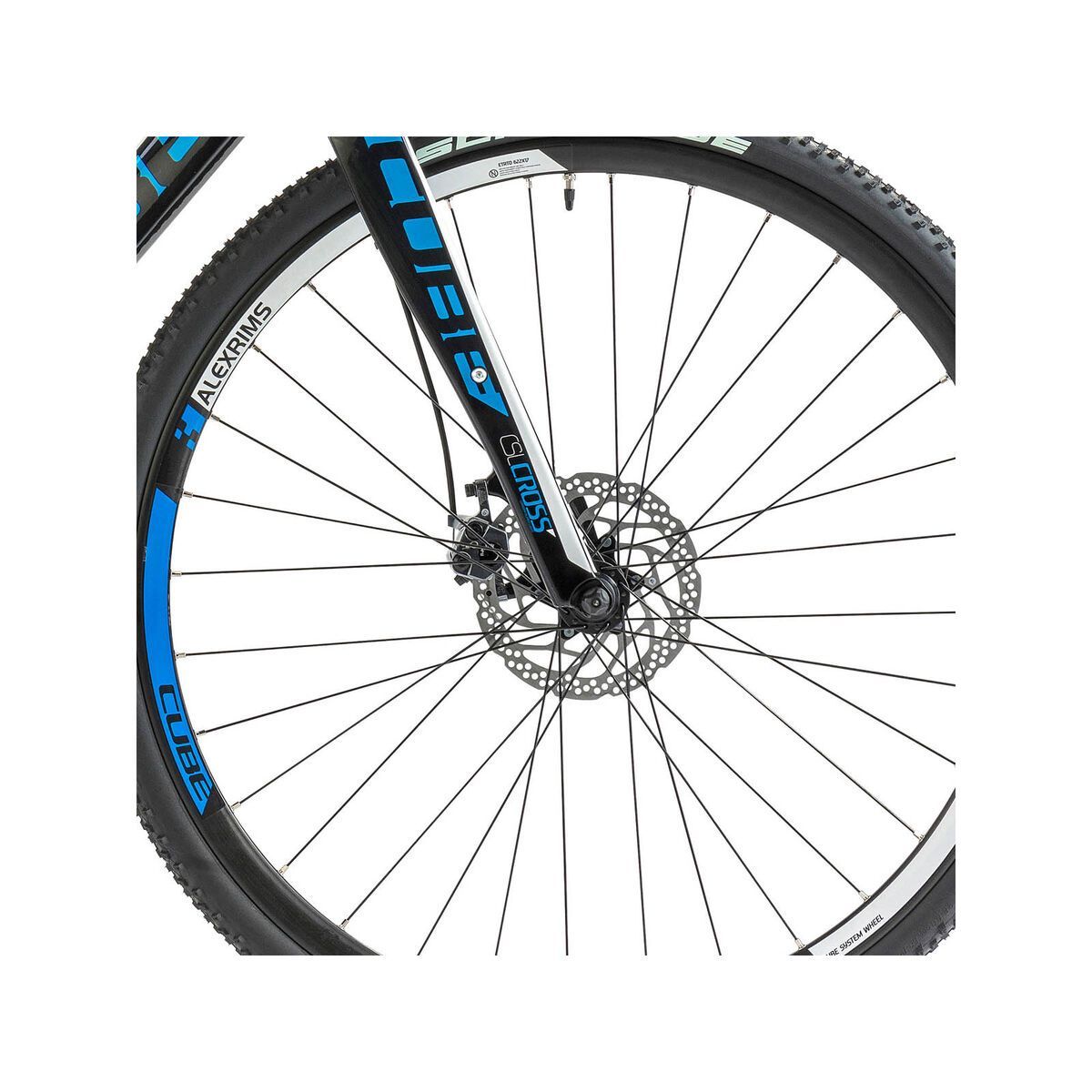 Cube Cross Race Disc, black/blue - Bild 2