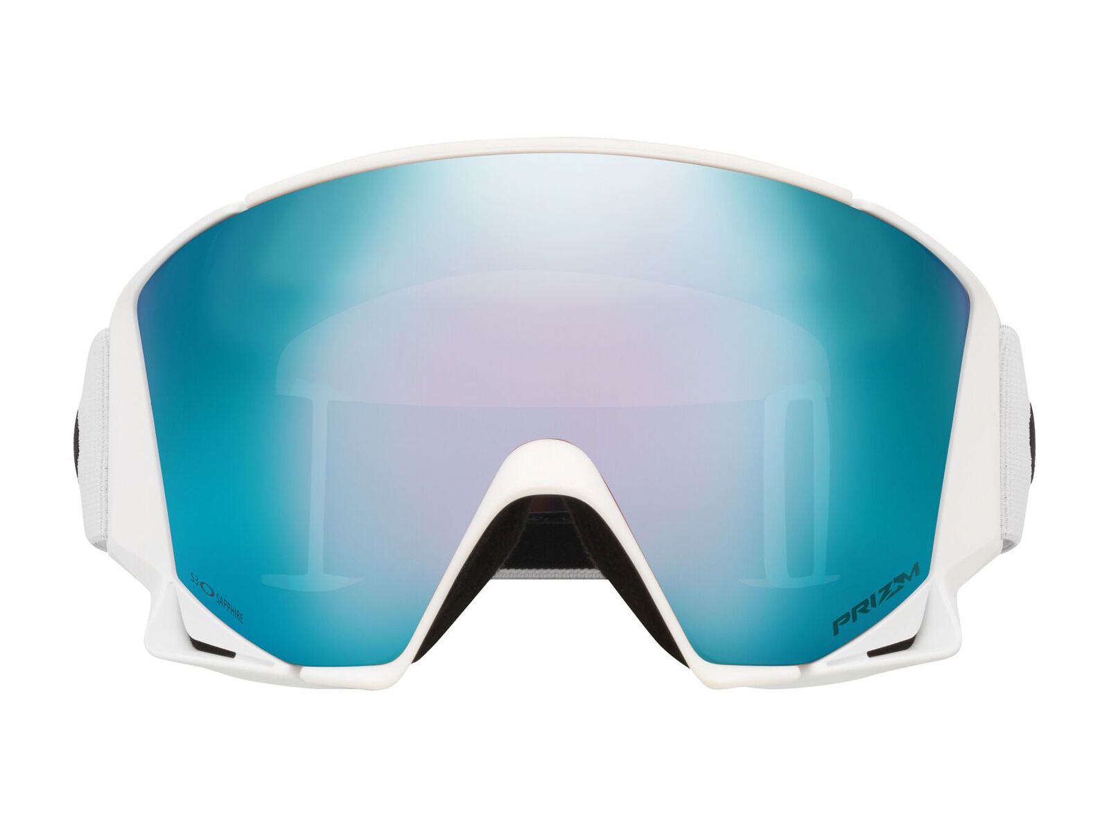 Oakley Flow Scape L, Prizm Snow Sapphire Iridium & Iced / matte white - Bild 3