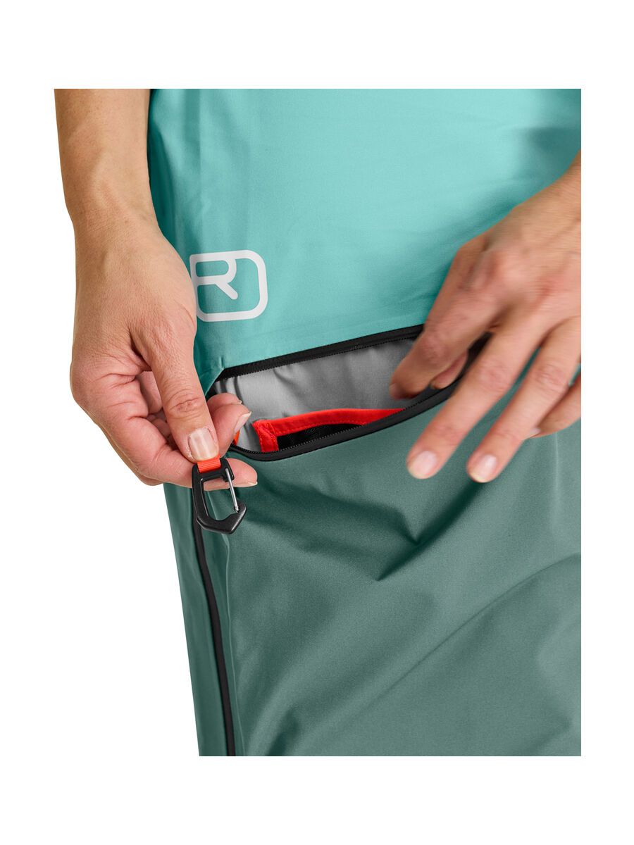 Ortovox 3L Ravine Shell Pants W, arctic grey - Bild 4